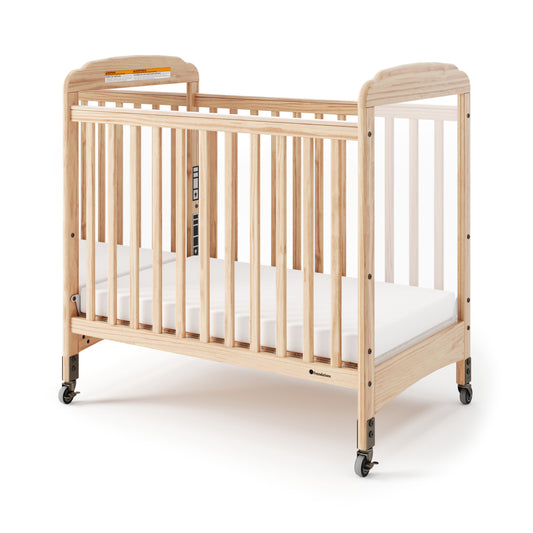 Next Gen Serenity Fixed-Side Mirror Compact Crib