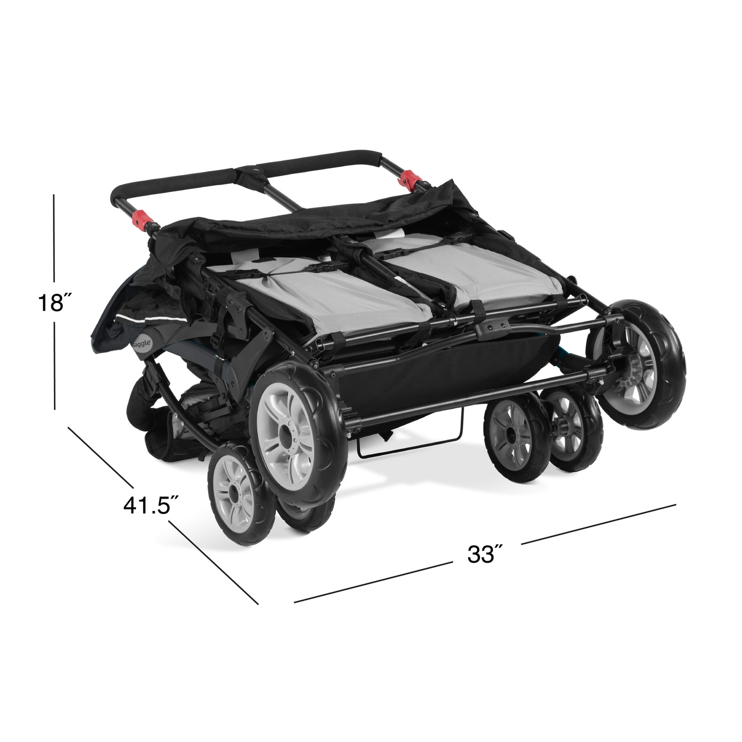 Compass 4 Seat Quad Stroller