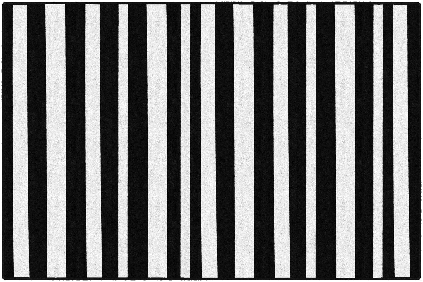 Simply Safari Black and White Zebra Rug