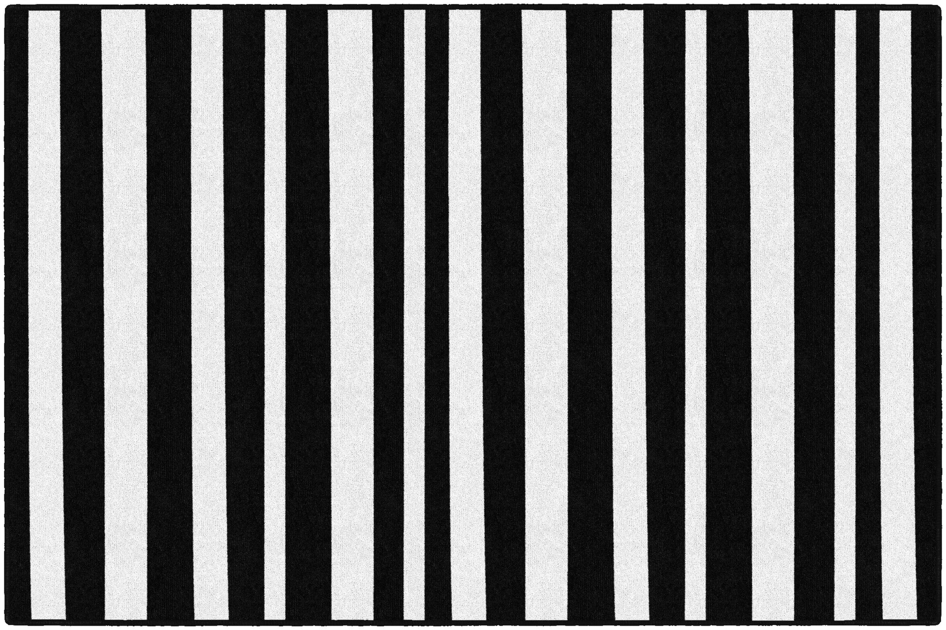 Simply Safari Black and White Zebra Rug