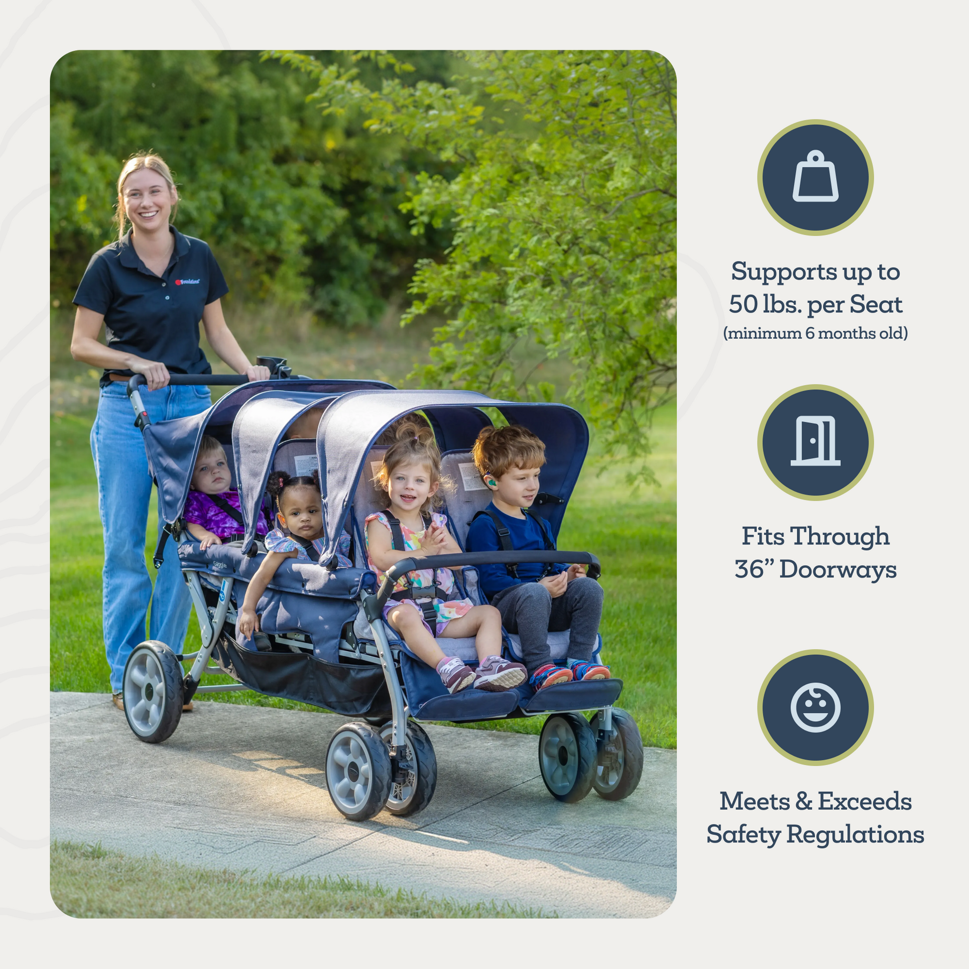 Jamboree 6 Seat Stroller