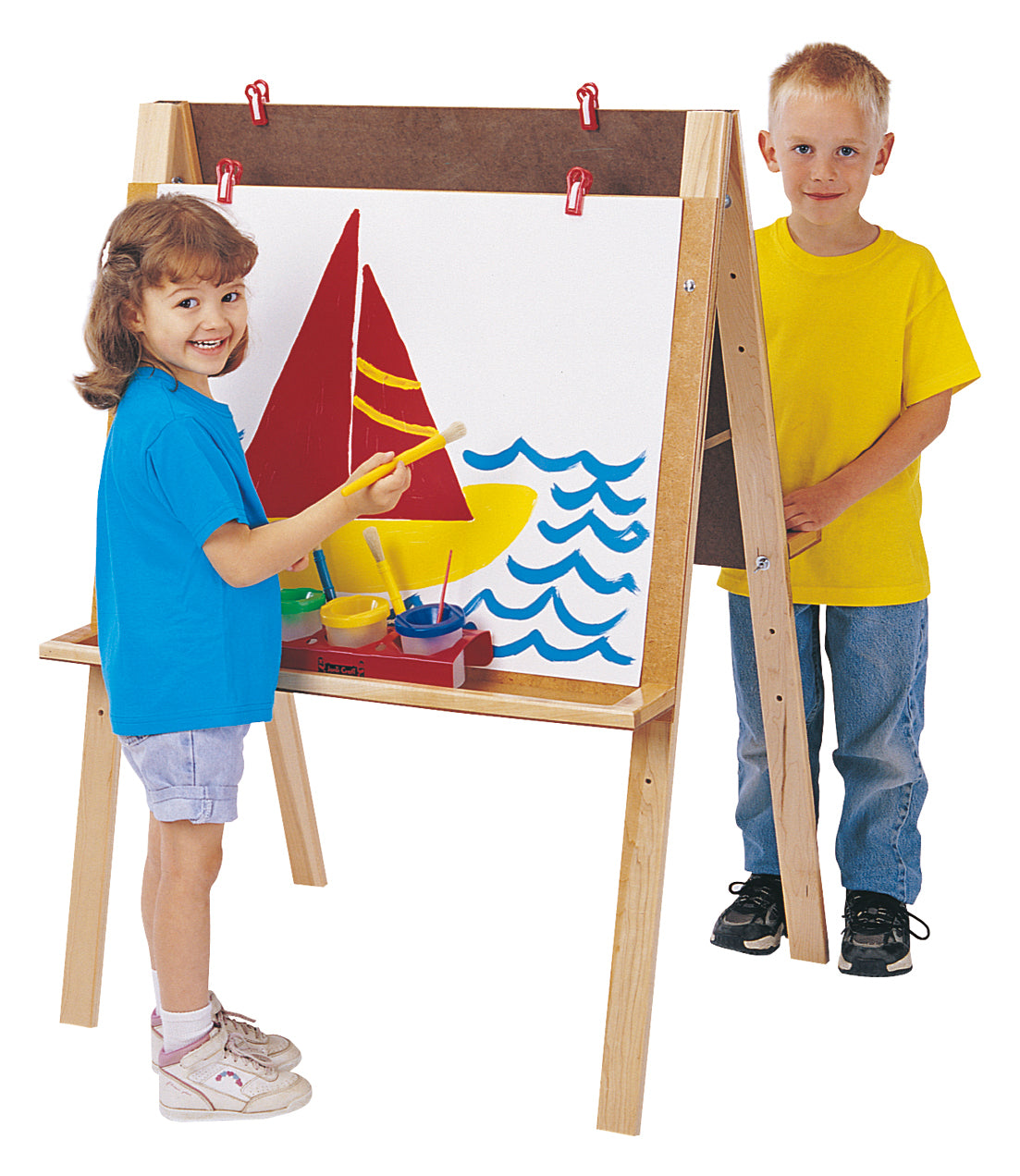 Jonti-Craft Double Adjustable Easel