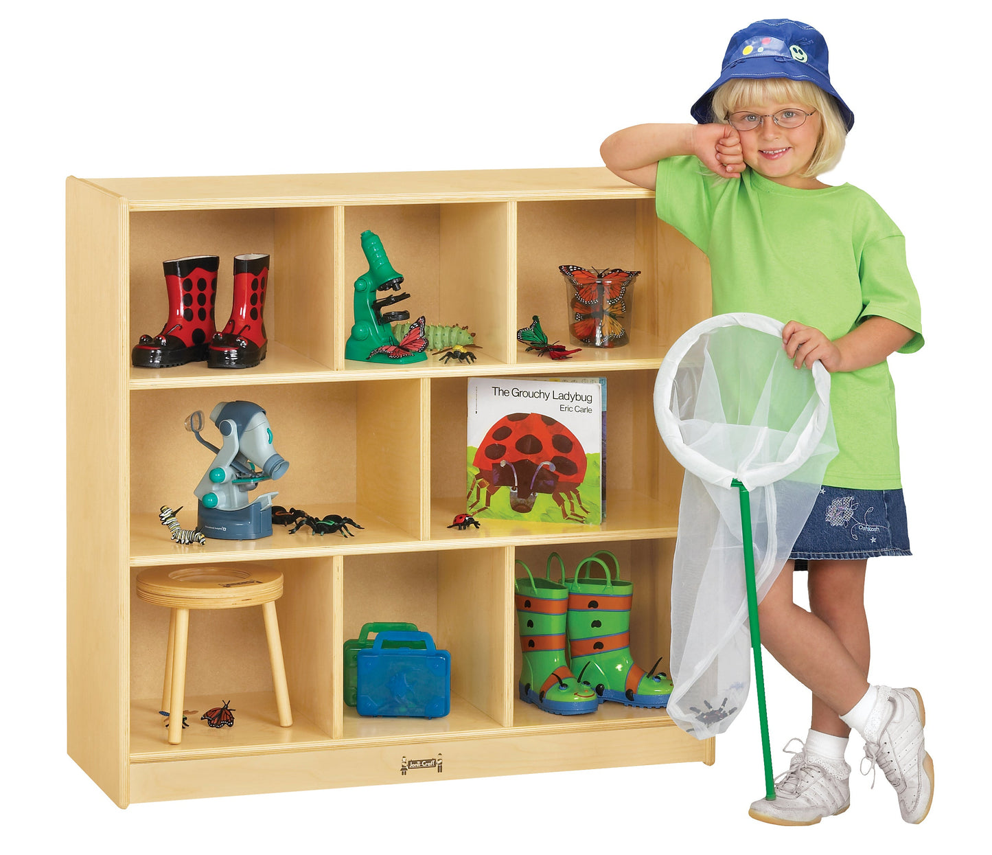 Jonti-Craft Mobile Single Storage Unit