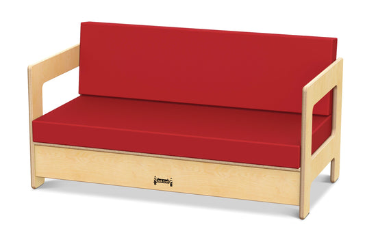 Jonti-Craft Living Room Couch - Red