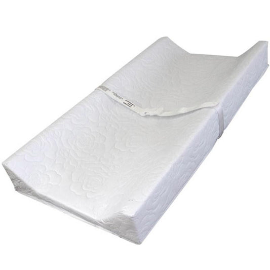 White Contoured Changing Pad 30X16X4