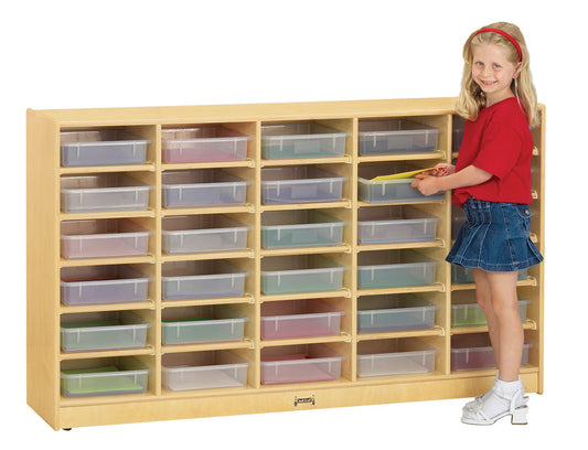 Jonti-Craft 30 Paper-Tray Mobile Storage - without Paper-Trays