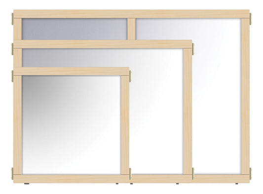 KYDZ Suite Panel - T-height - 48 Wide - Mirror