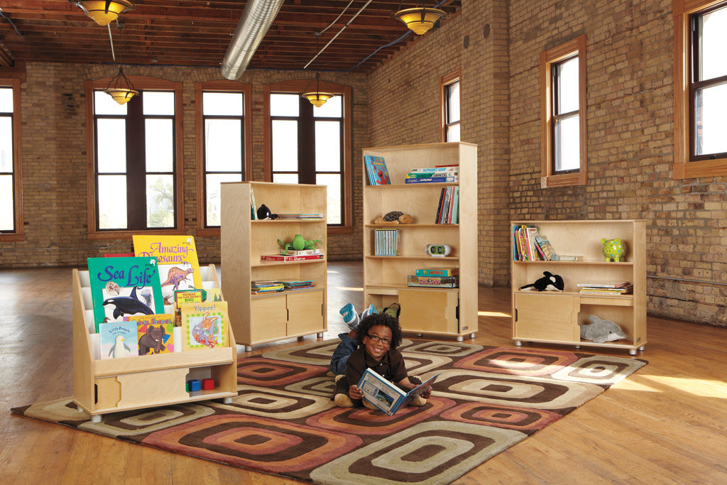 TrueModern Two-shelf Bookcase