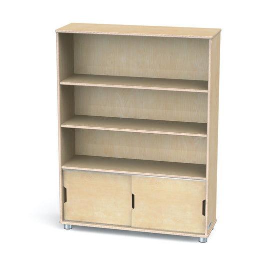 TrueModern Three-Shelf Bookcase