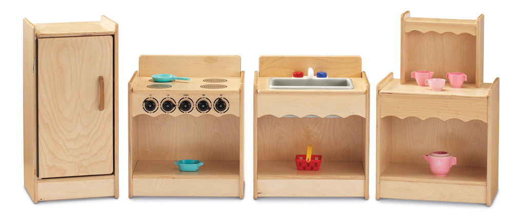 Jonti-Craft Toddler Contempo Kitchen 4 Piece Set