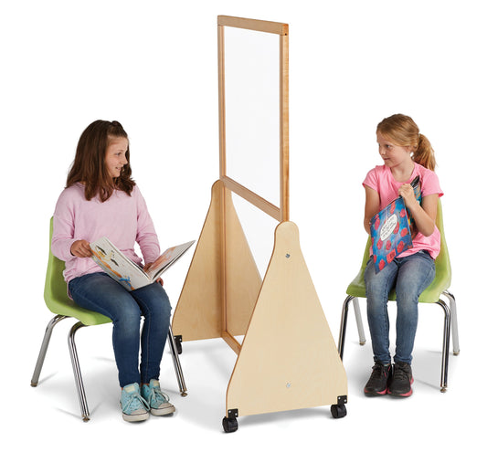 Jonti-Craft See-Thru Small Mobile Space Divider