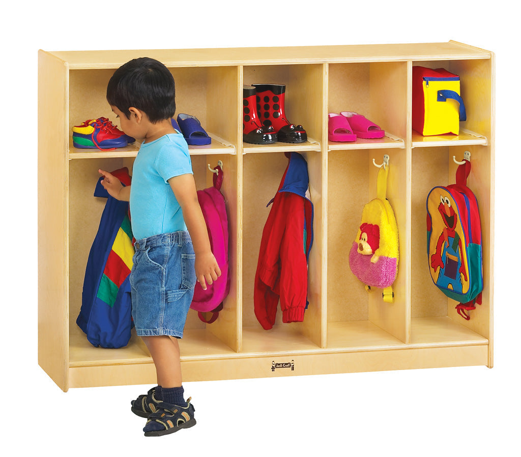 Jonti-Craft¨ Toddler 5 Section Coat Locker - ThriftyKYDZ¨