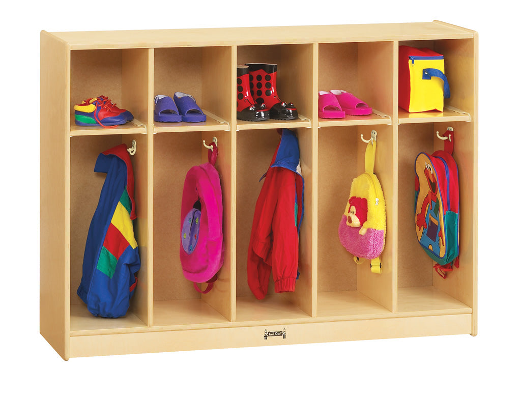 Jonti-Craft¨ Toddler 5 Section Coat Locker - ThriftyKYDZ¨