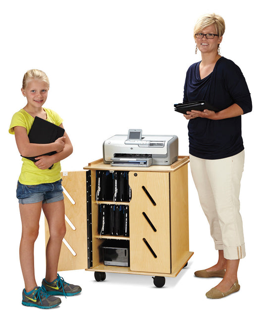 Jonti-Craft Laptop and Tablet Storage Cart