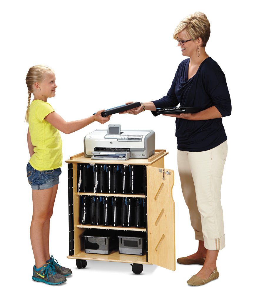 Jonti-Craft Laptop and Tablet Storage Cart