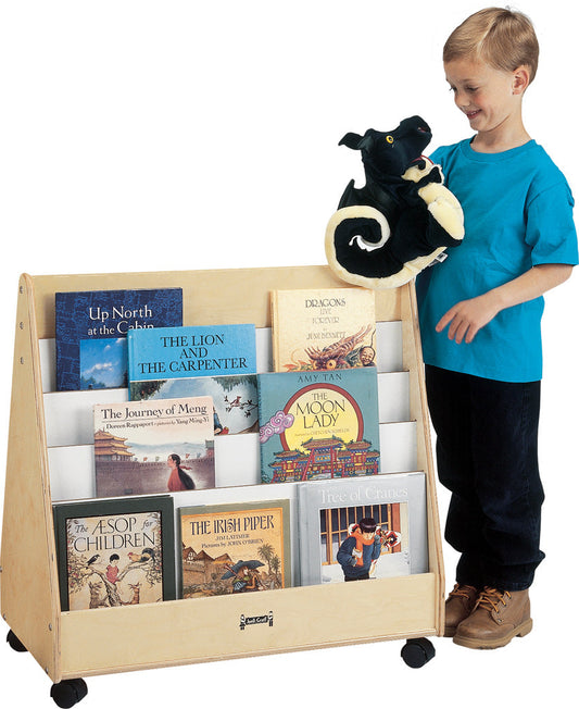 Jonti-Craft Double Sided Pick-a-Book Stand - Mobile