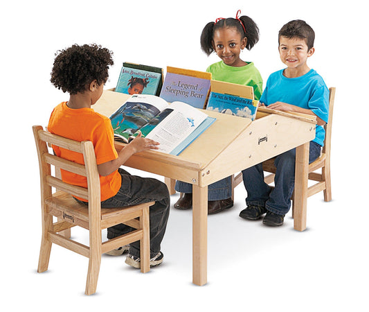 Jonti-Craft Quad Tablet And Reading Table - 23 High