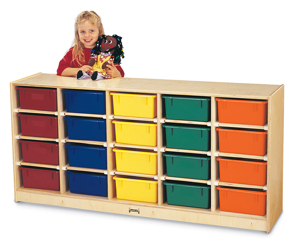 Jonti-Craft 20 Tub Mobile Storage - without Tubs