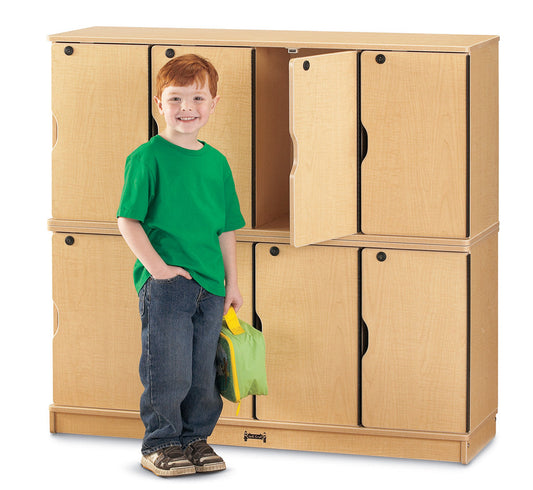 MapleWave Stacking Lockable Lockers -  Double Stack