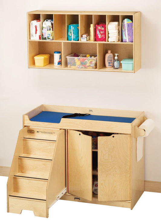 Jonti-Craft Changing Table - with Stairs - Left