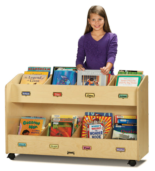 Jonti-Craft Mobile 8-Section Book Organizer