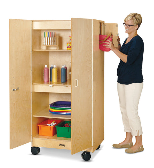 Jonti-Craft Hideaway Storage Cabinet – Mobile