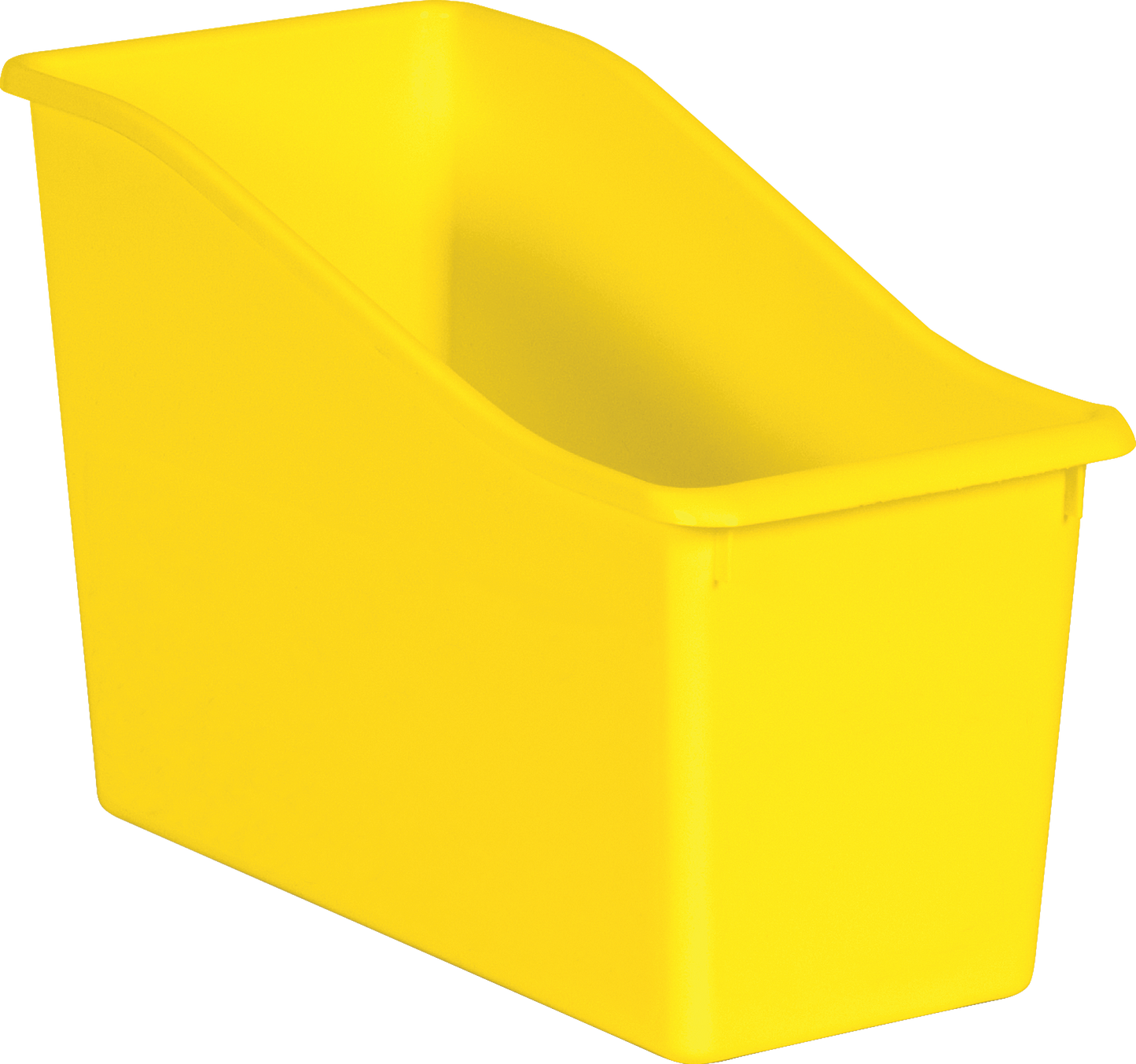 Yellow Plastic Book Bin