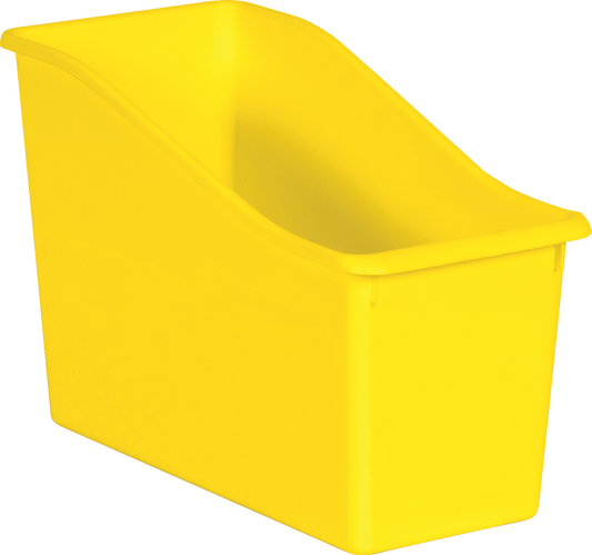 Yellow Plastic Book Bin