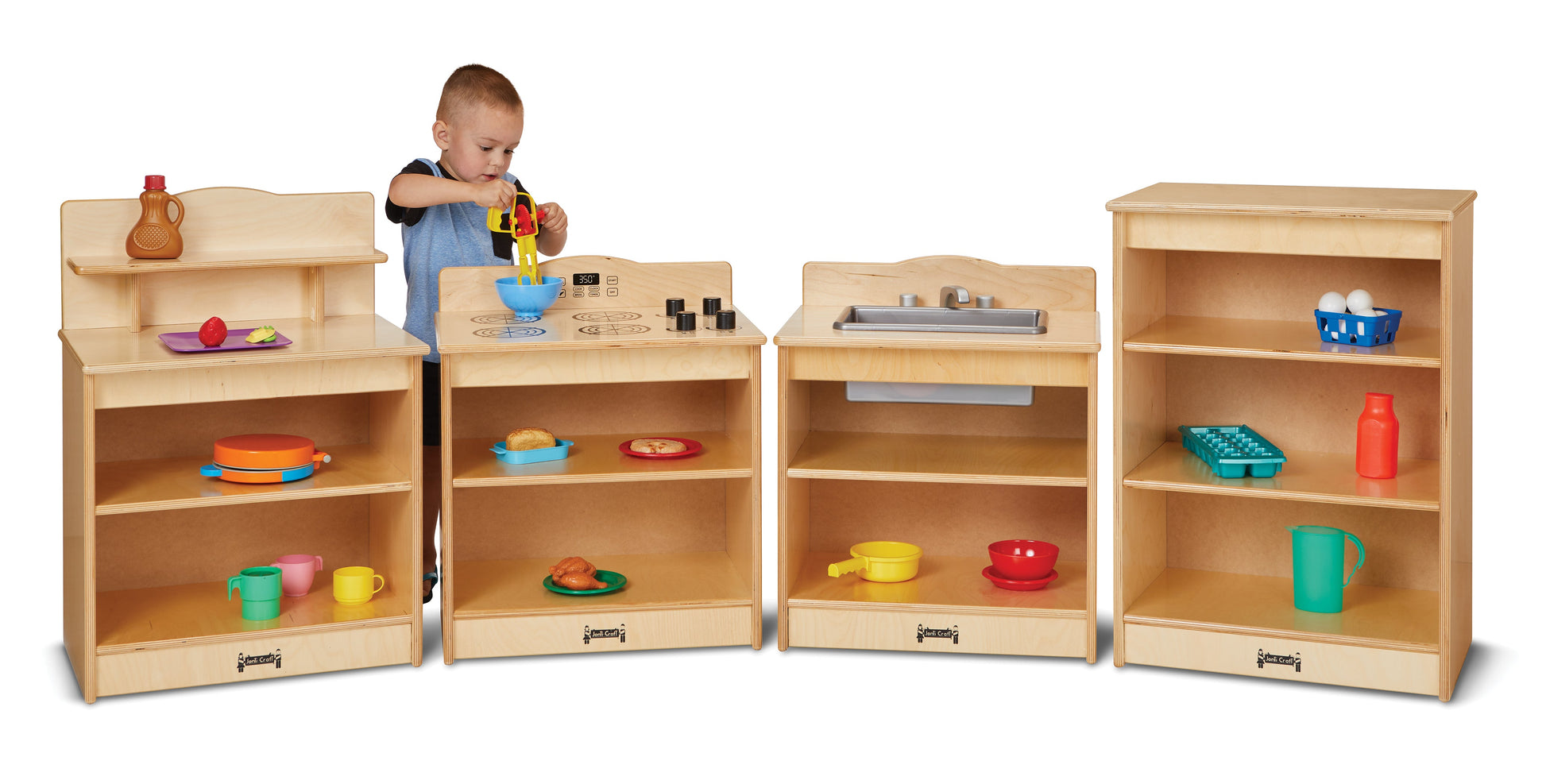 Jonti-Craft Toddler Kitchen 4 Piece Set