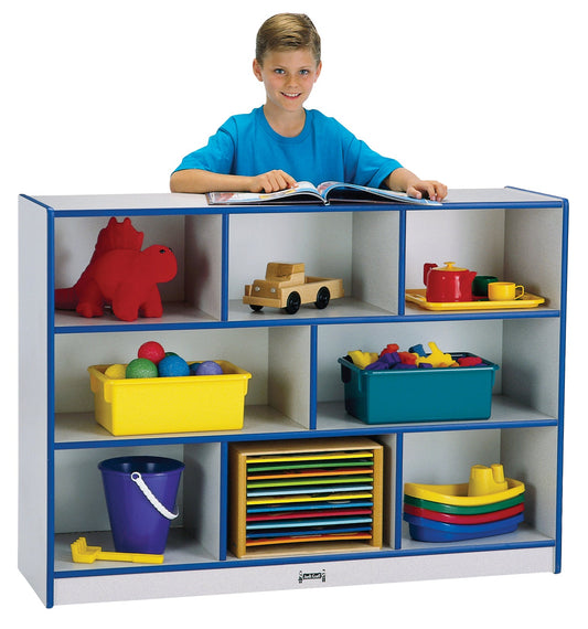 Rainbow Accents Super-Sized Single Mobile Storage Unit - Teal