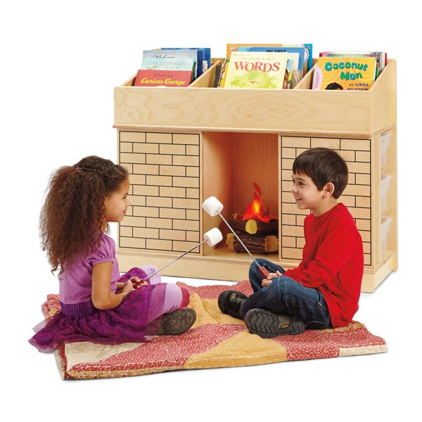 Jonti-Craft Storybook Fireplace