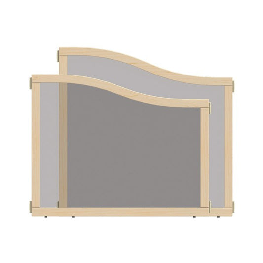 KYDZ Suite Cascade Panel - E  To A-height - 36 ½ Wide - See-Thru