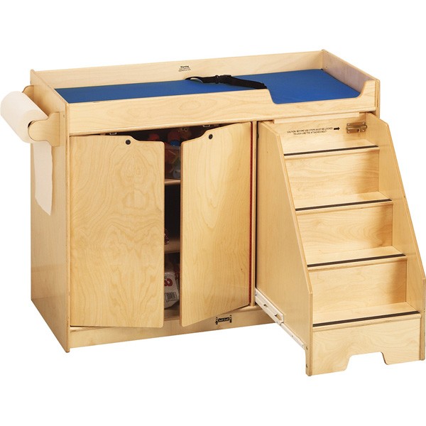 Jonti-Craft Changing Table - with Stairs - Right