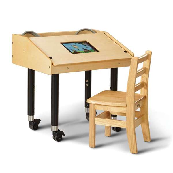 Jonti-Craft Single Tablet Table - Stationary