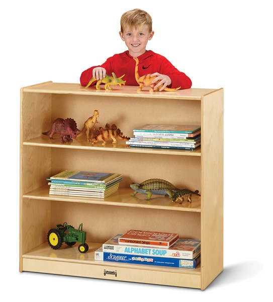 Jonti-Craft Fixed Straight-Shelf Bookcase