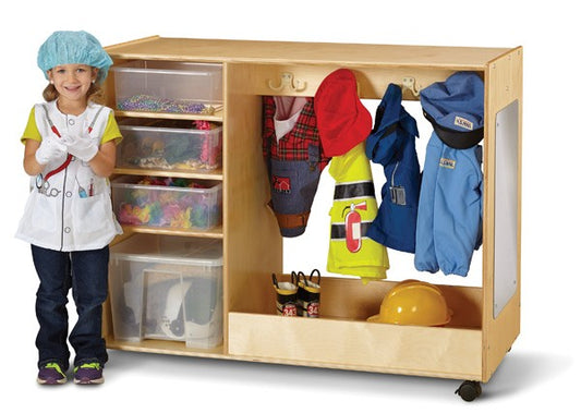 Jonti-Craft Dress-Up Center with Bins