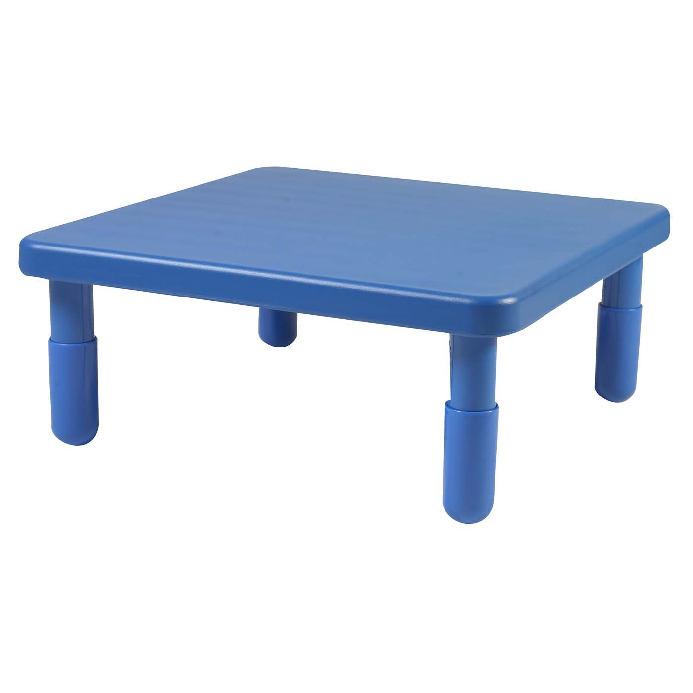 Value Table, 28" Square, 12" inch leg (Royal Blue)