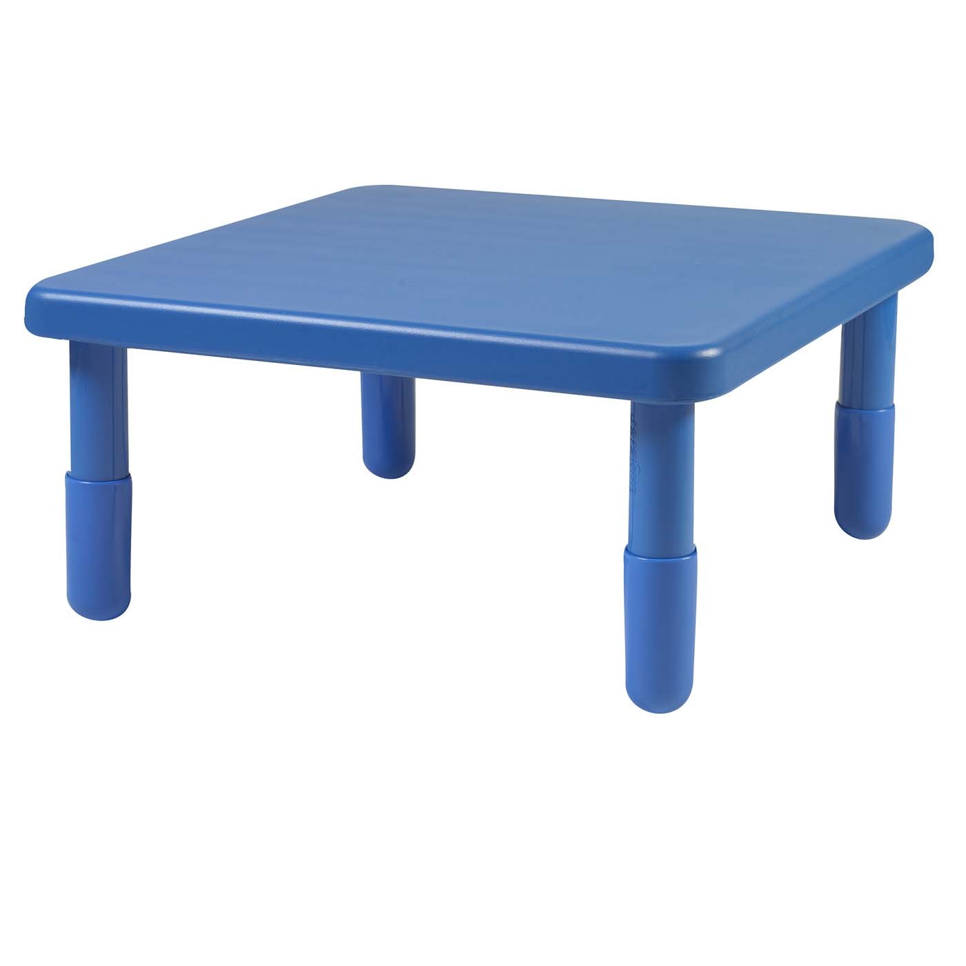 Value Table, 28" Square, 14" inch leg (Royal Blue)