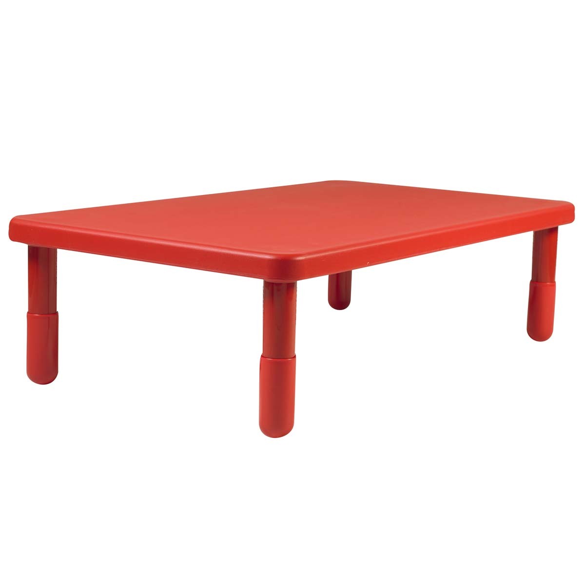 Value Table, 48" x 28" Rectangle, 14" inch leg (Candy Apple Red)