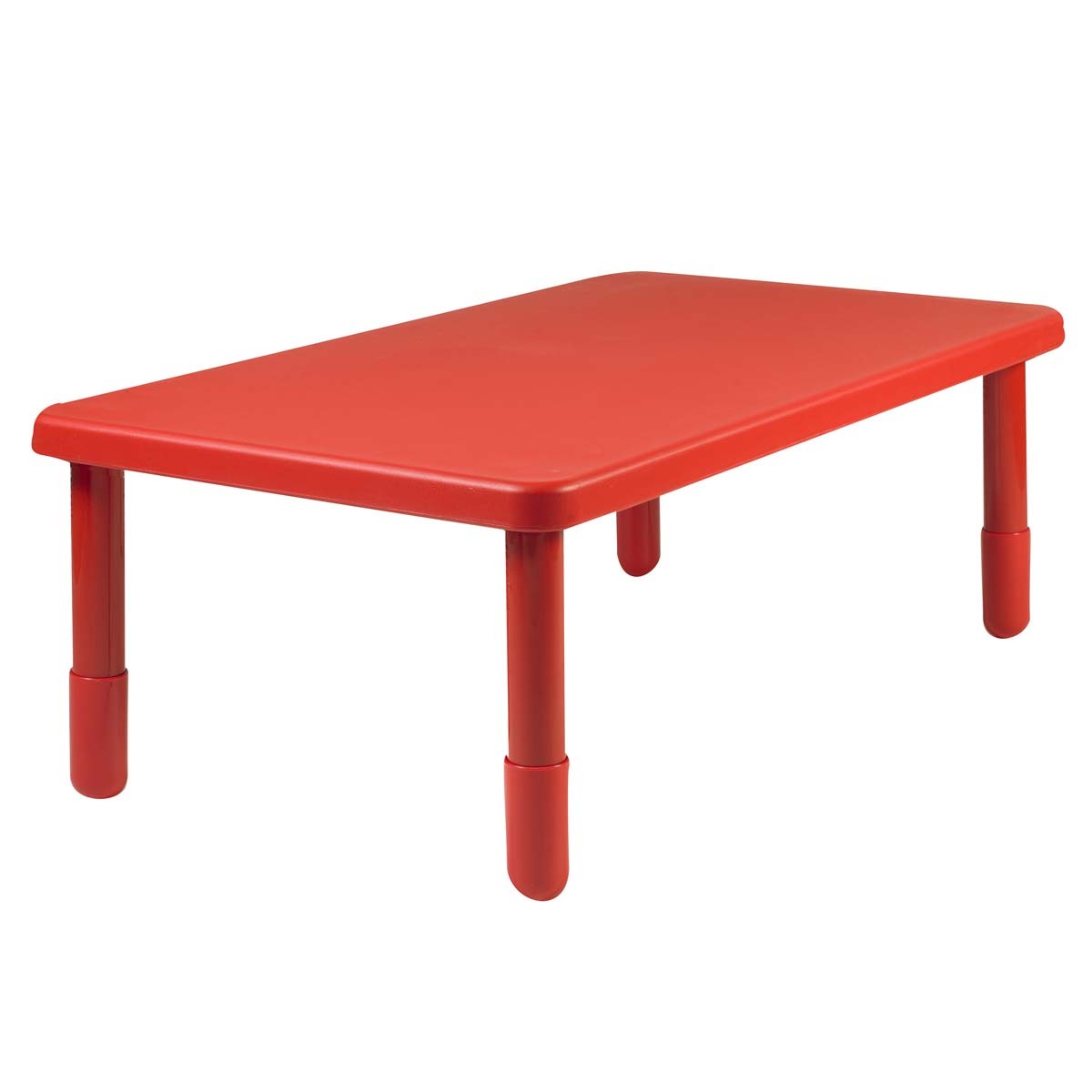 Value Table, 48" x 28" Rectangle, 18" inch leg (Candy Apple Red)