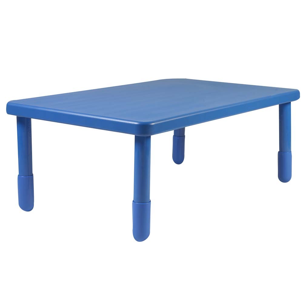 Value Table, 48" x 28" Rectangle 18 inch leg (Royal Blue)