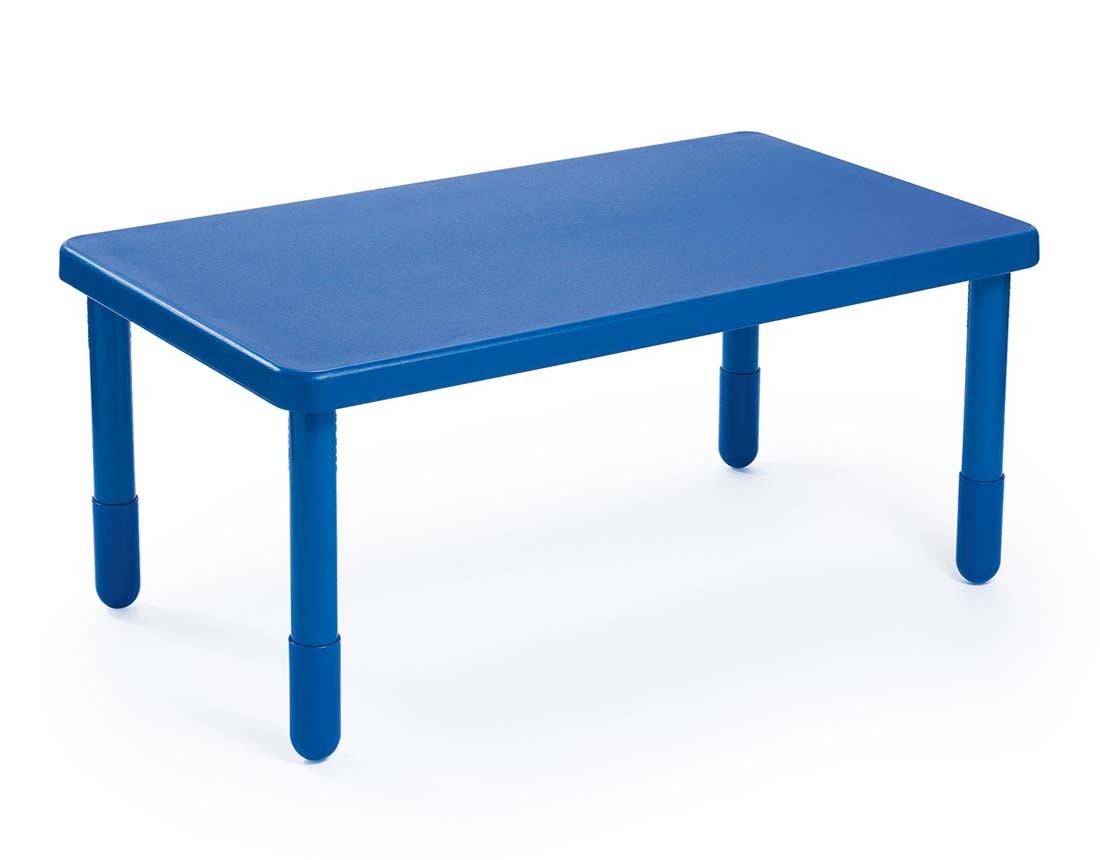 Value Table, 48" x 28" Rectangle 20 inch leg (Royal Blue)