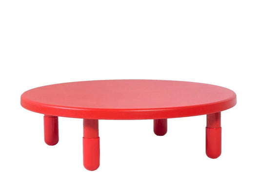 Value Table, 36" Round, (Candy Apple Red) 12 inch Legs