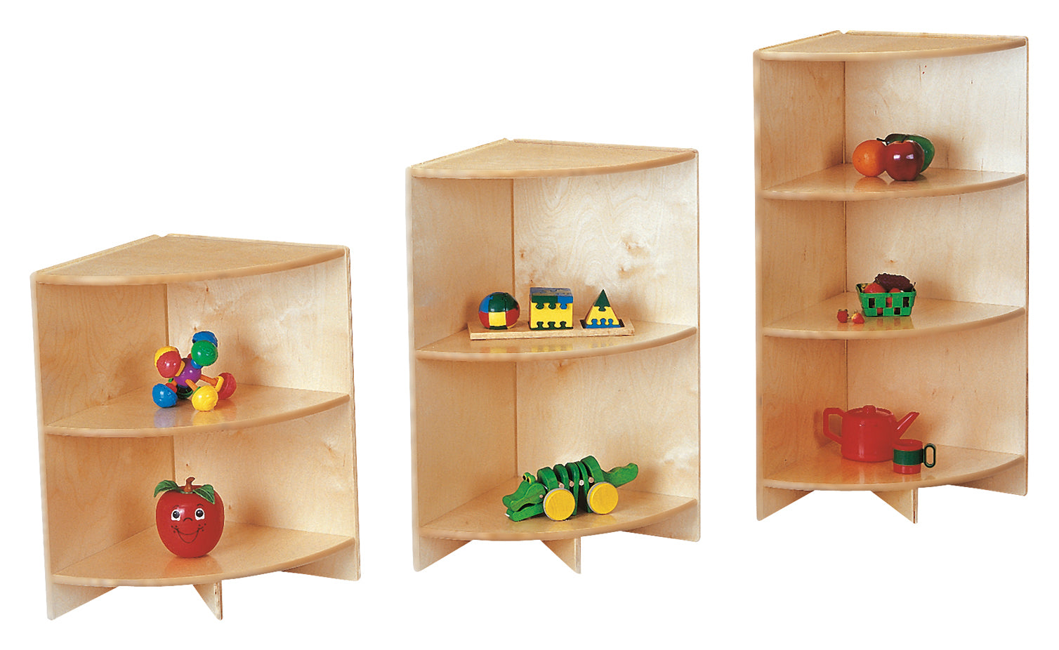 Jonti-Craft Toddler Outside Corner Storage