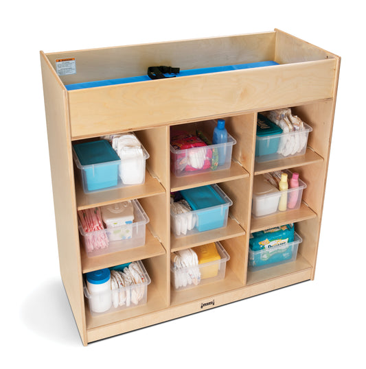 Jonti-Craft 9 Tub Changing Table with Pad