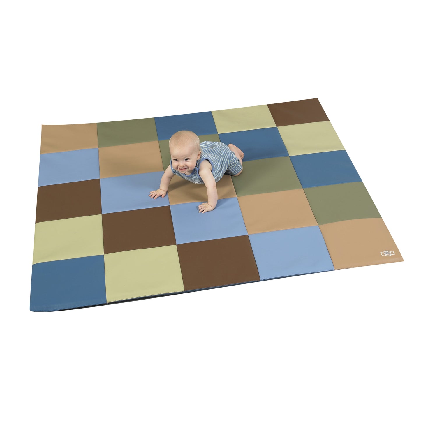 Woodland Patchwork Crawly Mat 57" × 57"