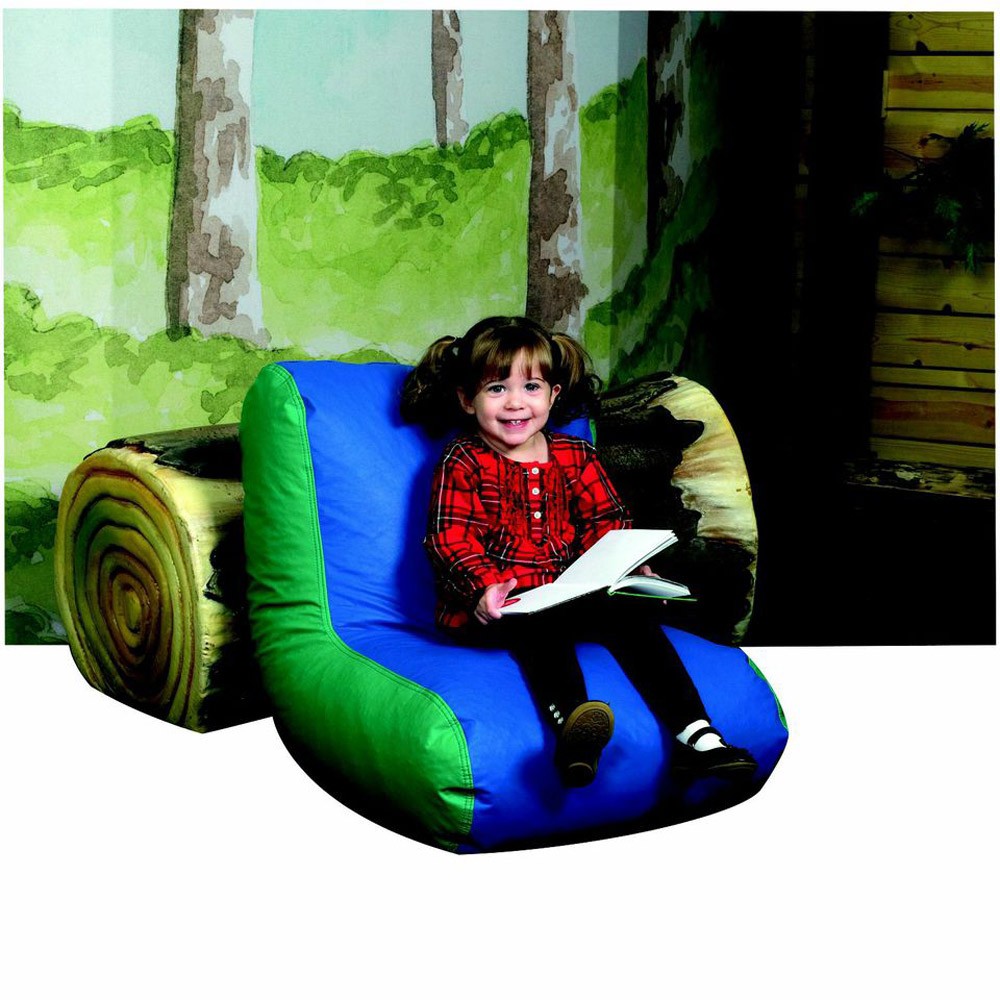 Preschool School Age High Back Bean Bag Chairs