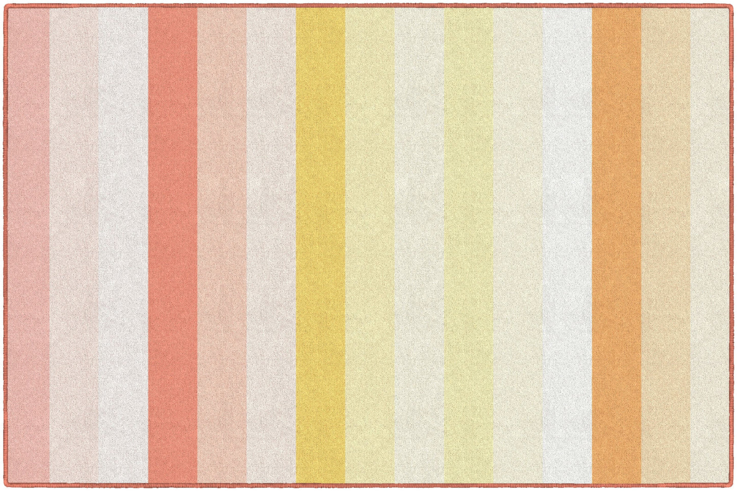 Simply Safari Sunset Stripes Rug By Schoolgirl Style