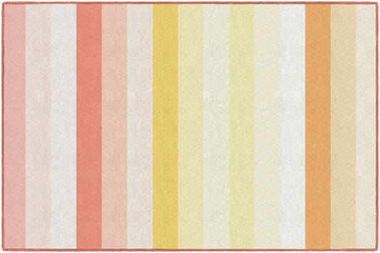 Simply Safari Sunset Stripes Rug By Schoolgirl Style