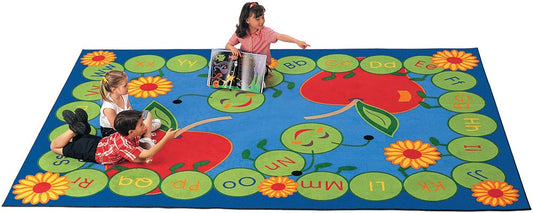 ABC Caterpillar Rug (5'10" x 8'4" Rectangle)